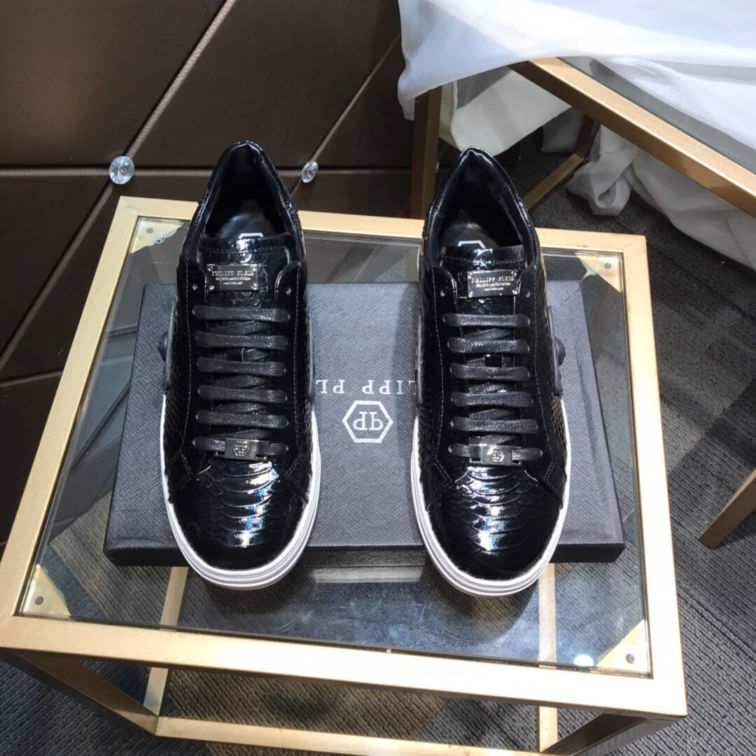 

Top Quality Philipp Plein Men's Leather Casual Shoes for Fashion Running Shoes Casual Shoes Outdoor Sports Shoes Sneakers PPC030