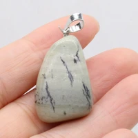 natural stone tree grain agate irregular pendant handmade crafts diy charm necklace jewelry accessories exquisite gift making