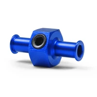 fuel nitrous pressure gauge t universal adapter 38 hose 18 npt port blue no installation guide auto replacement parts