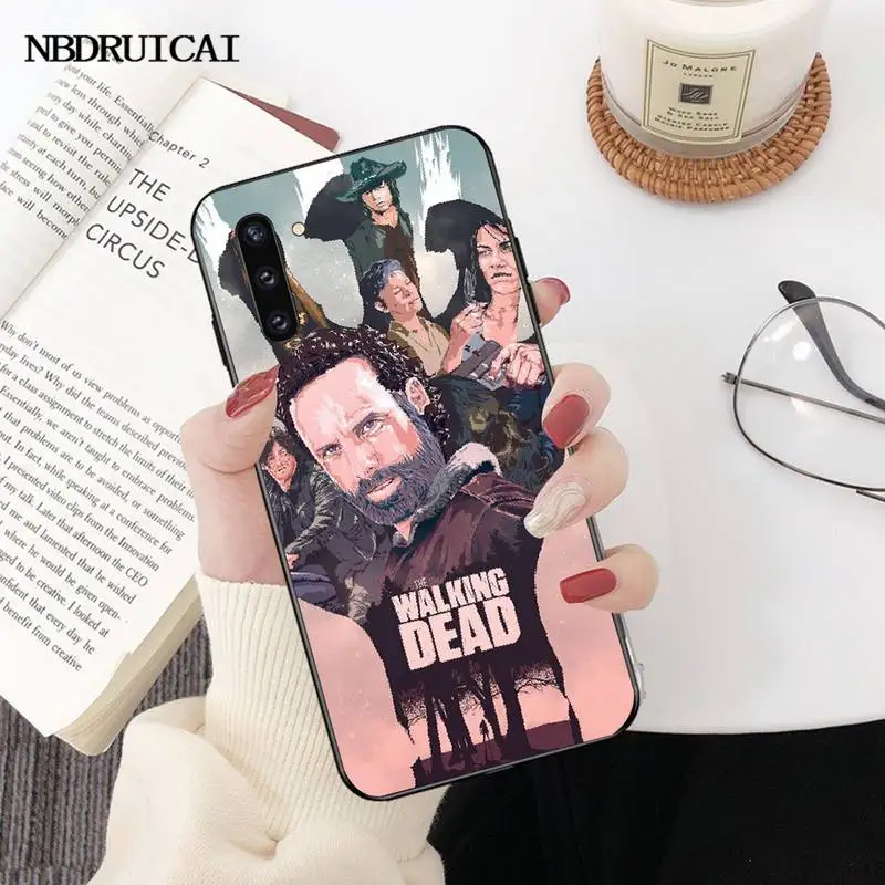 Милый чехол для телефона PENGHUWAN Ходячие мертвецы Samsung Note 3 4 5 7 8 9 10 pro M10 20 30 |