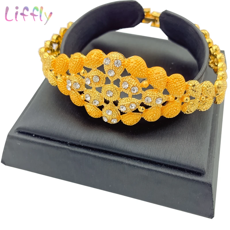 Роскошные наборы украшений для свадебной вечеринки с кристаллами женское