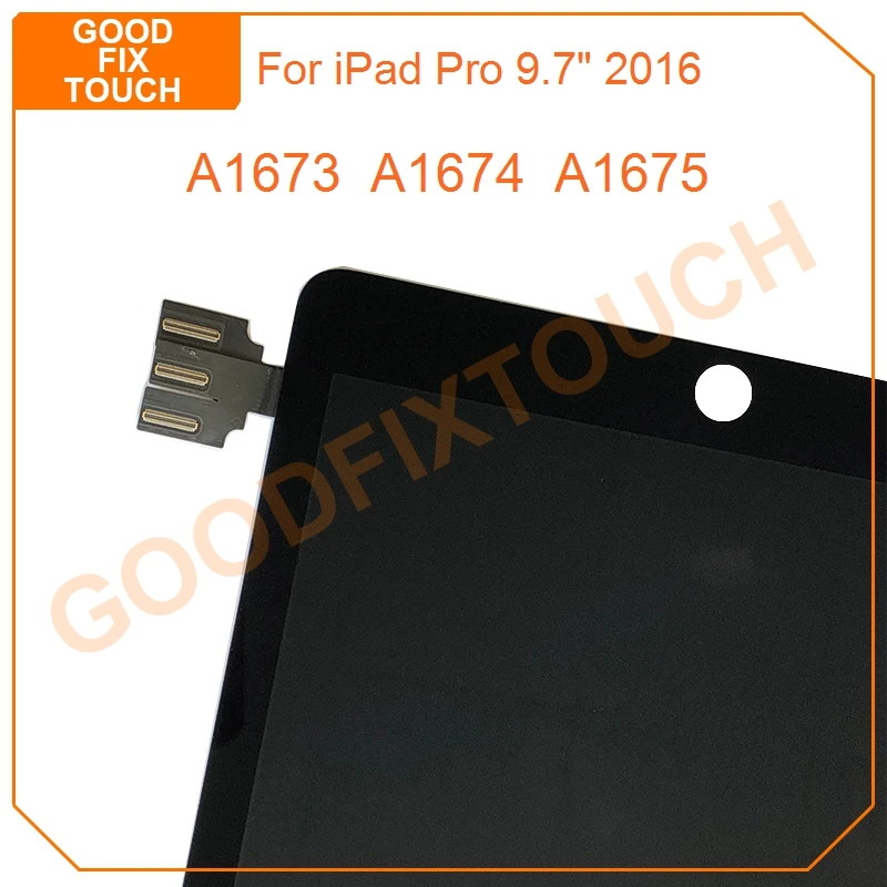 Pantalla LCD AAA + para iPad Pro 9,7, A1673, A1674, A1675, montaje de digitalizador con pantalla t&aacute;ctil, piezas de repuesto para iPad Pro 2016, 9,7"-3