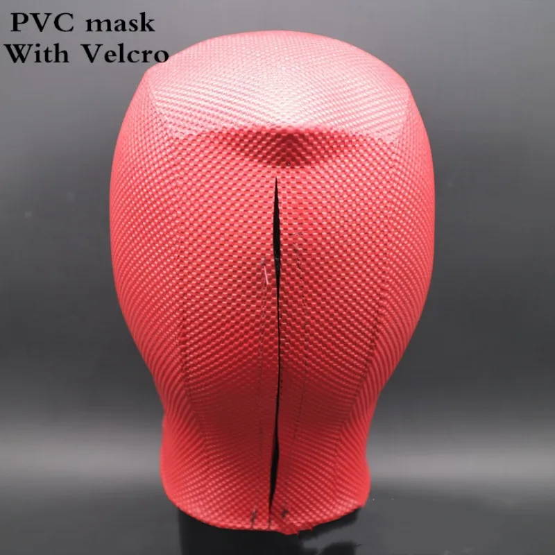 Новый бассейн Дэдпул латексная маска держать над головой красные маски Косплей