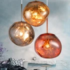 Современный светодиодный лавовый светильник Nordic PVC подвесные светильники вилла бар Лофт гостиная столовая Ресторан Галерея лампа