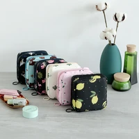 diaper sanitary napkin storage bag canvas pad makeup bag coin purse jewelry organizer credit card pouch case tampon packaging