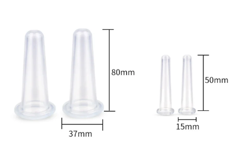 4 шт. набор из силикона для массажа лица и тела|Наборы макияжа| |