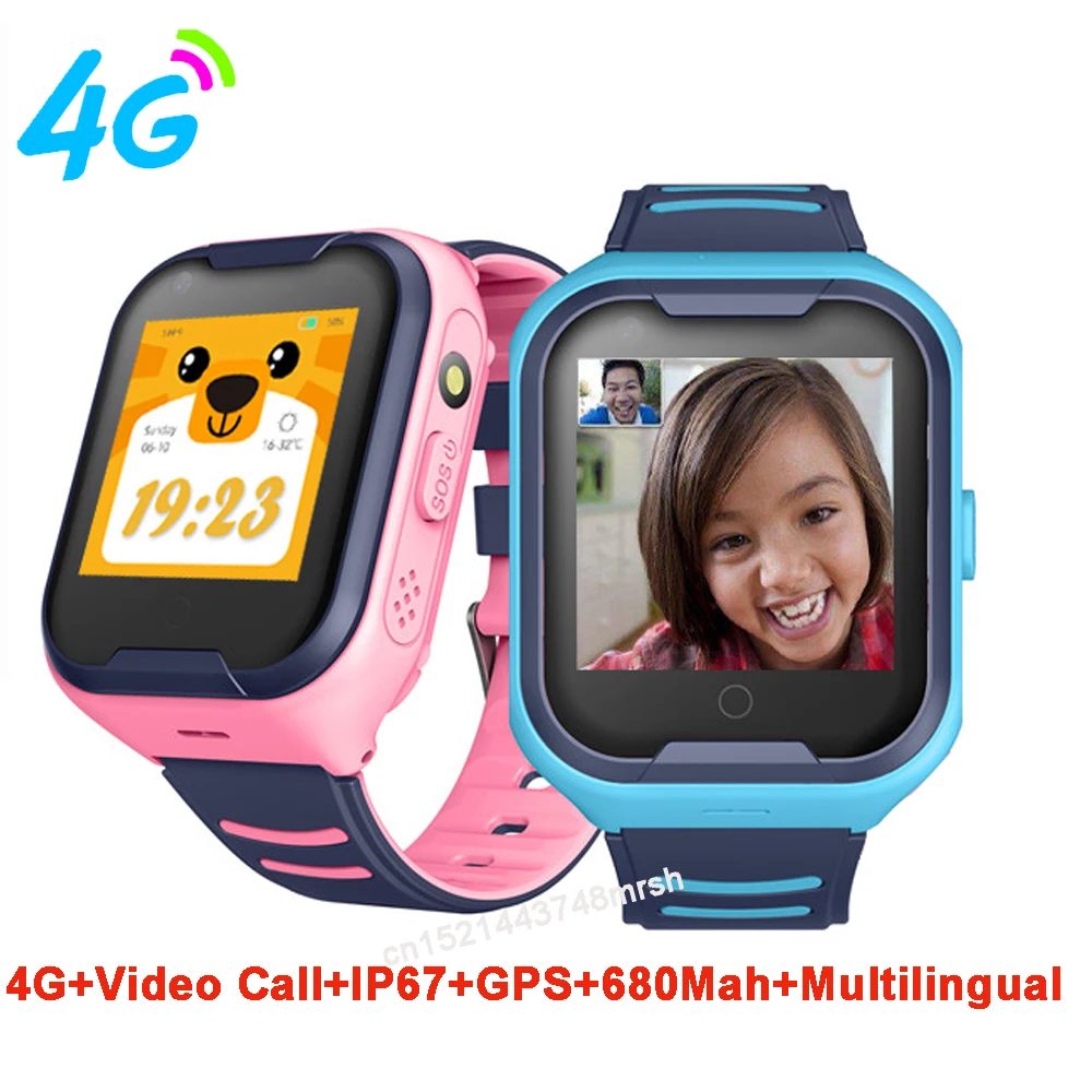 Детские умные часы, 4G, Wifi, gps трекер, умные часы, Детские 4g часы, телефон, видео вызов, водонепроницаемые умные часы для детей, часы PK Q50 Q90