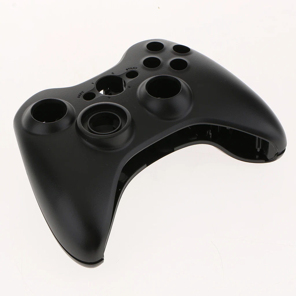 2 шт полный чехол в виде ракушки комплект для microsoft Xbox 360 контроллер Кнопка Набор Замена части черный