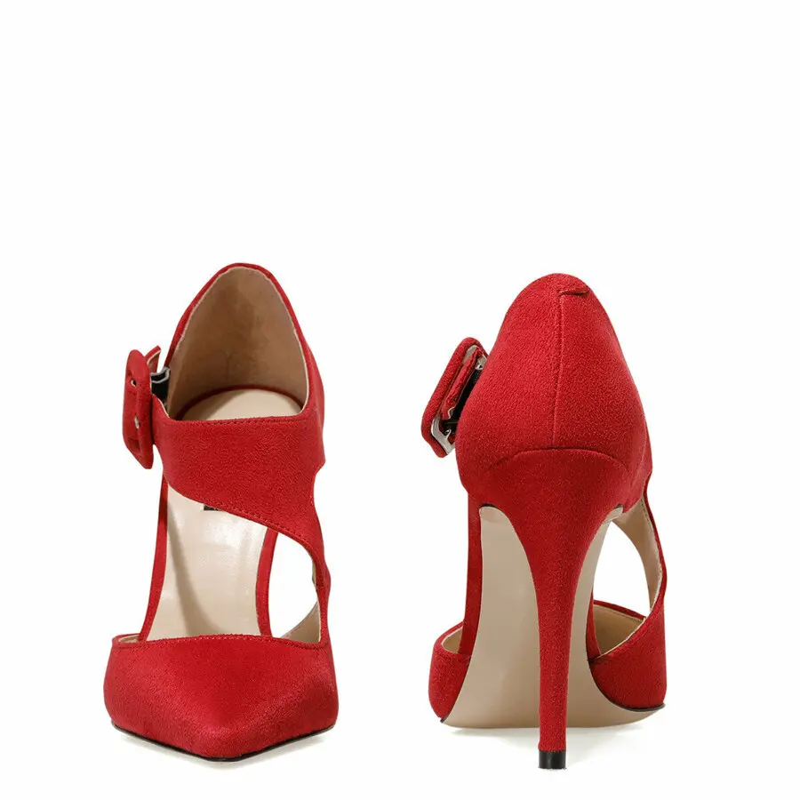 

Women Sandals Nine West Estela Red Women'S Heeled Sandals