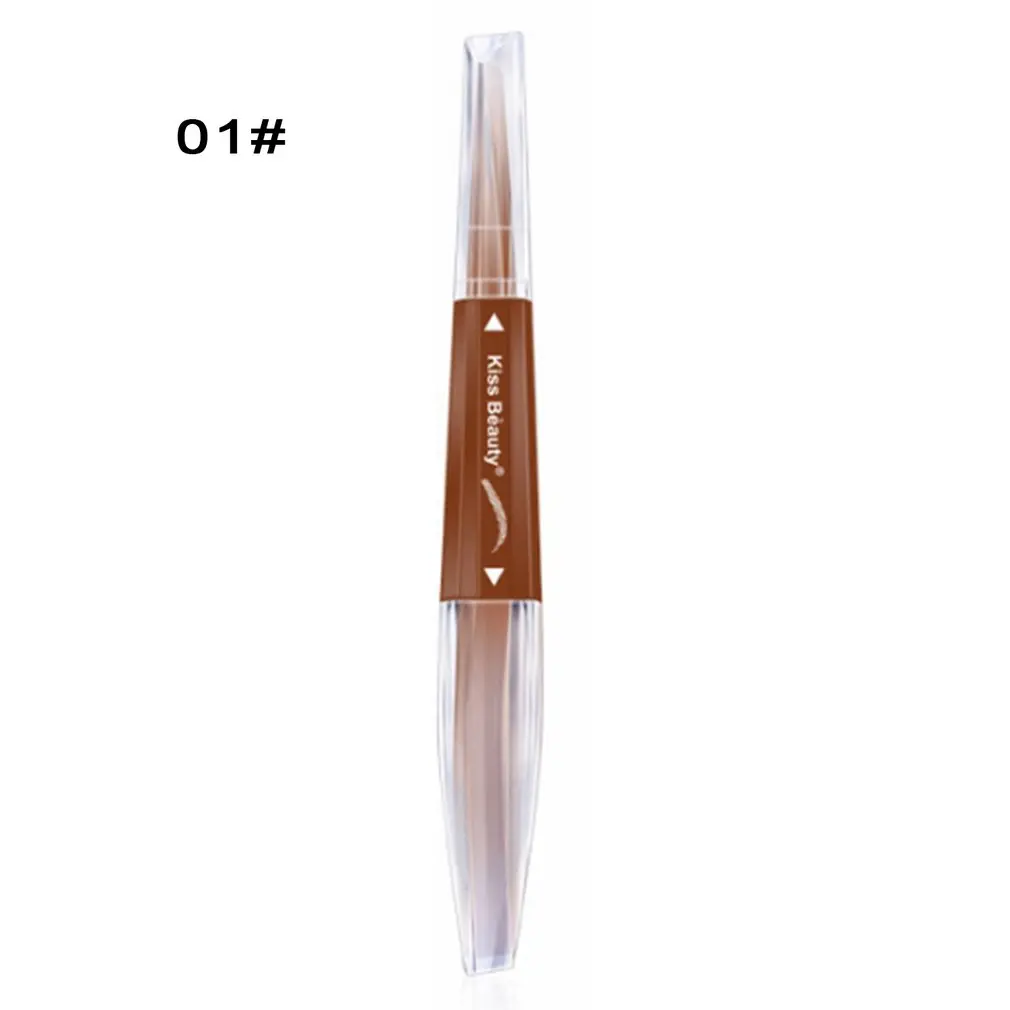 Крем для бровей с эргономичным дизайном карандаш два в одном натуральный и