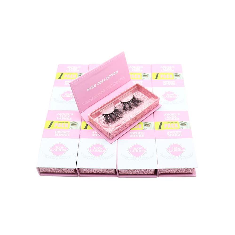 

Розовый чехол для сигареты, тематическая коробка для упаковки ресниц, оптовая продажа, ручная работа, поставщик норковых ресниц, индивидуал...