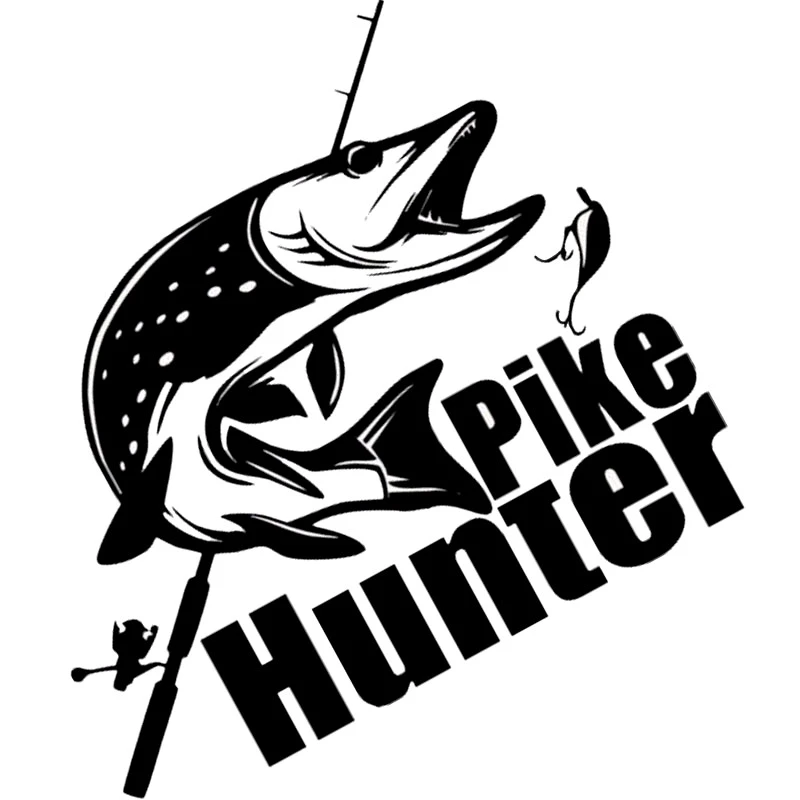 CK20109# наклейки на авто pike hunter водонепроницаемые машину наклейка для автонаклейка