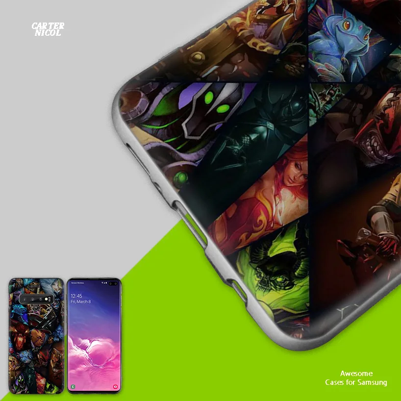 Dota 2 ТПУ силиконовый чехол для Sams Coque Ung Galaxy S10 S10e S9 S8 S7 Edge J8 J6 J4 Note 8 9 10 Plus 5G Fundas Capa