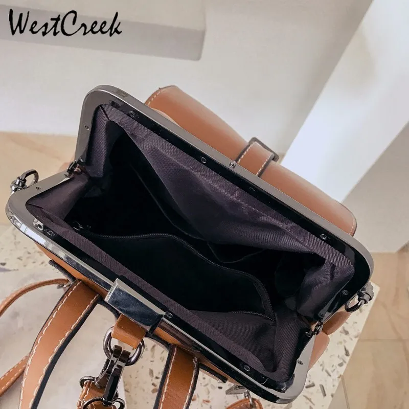 Женский винтажный рюкзак westкрик вместительный мягкий из искусственной кожи