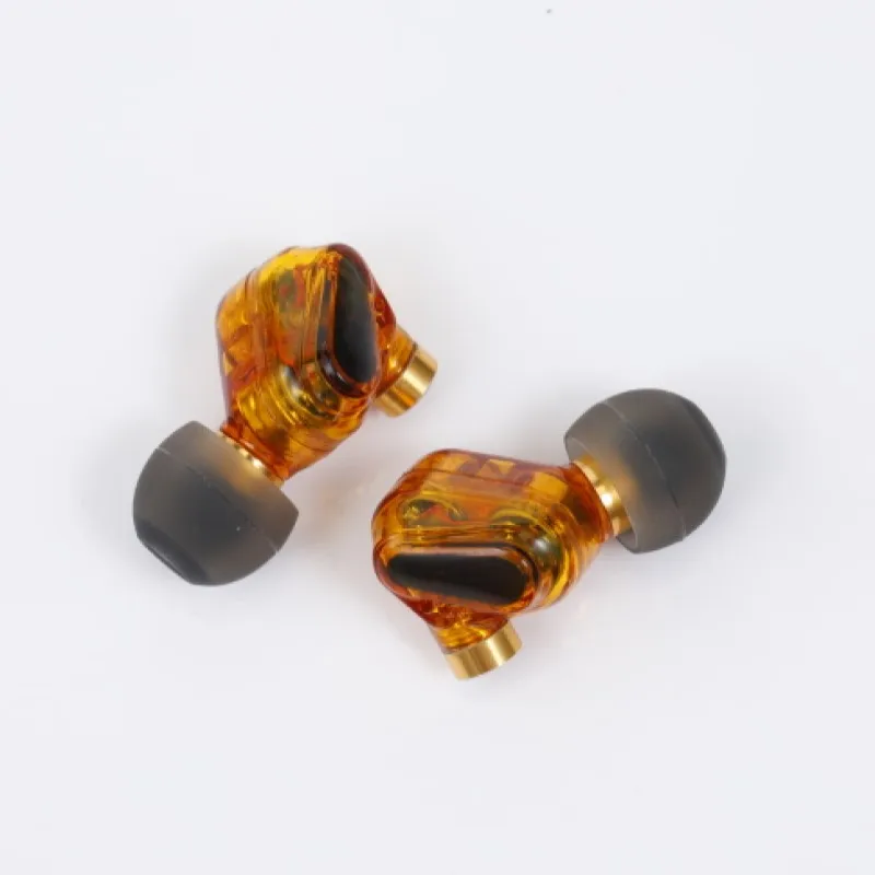 Наушники-вкладыши с двойным динамическим драйвером Paiaudio Hi-Fi аудио 6 мм IEM MMCX