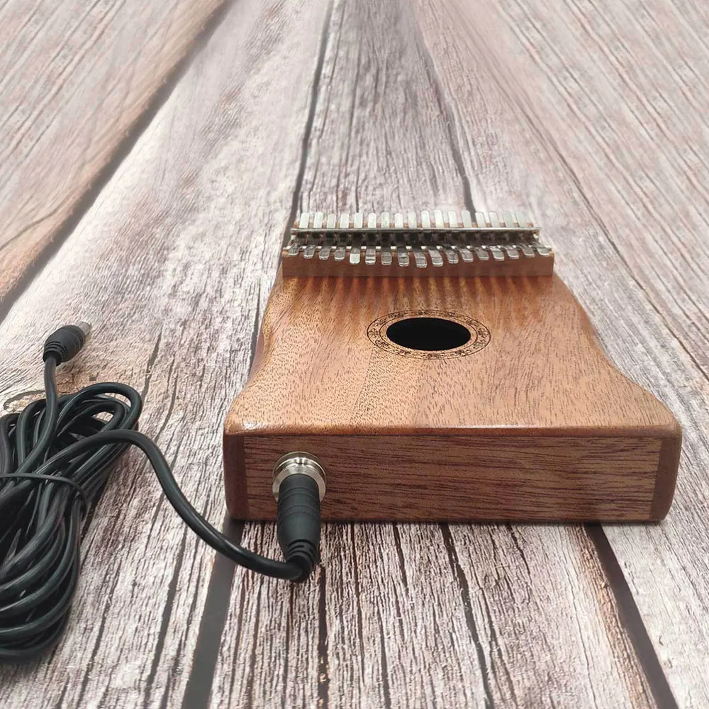 

Small Musical Instrument Finger Instrument Portable 17 Keys Kalimba Thumb Piano