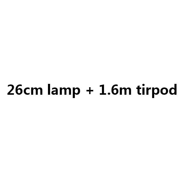 Tycipy светодиодный кольцевой светильник 24 Вт 5500 к для студийной фотосъемки, заполняющий кольцевой светильник со штативом для iphone смартфонов, макияж - Цвет: 160cm tripod