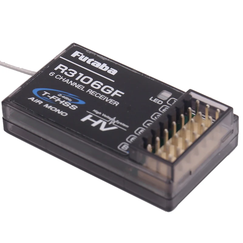 6 канальный ресивер Futaba R3106GF для 6K 6L 10J 16SZ 18SZ 18MZWC радиоуправляемой модели вертолета
