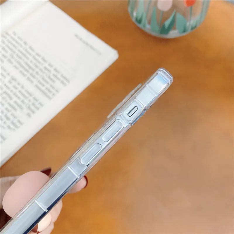 

3D elastic ball Cute Corgi dog soft clear phone case for iphone 11 Pro Max 7 8 Plus X XS XR Max 12 Pro Max 12mini back cover