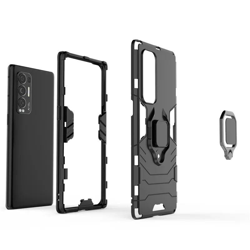 Shockproof Bumper For Reno5 Pro Plus Case For OPPO A15 A53 A33 A72 Realme X7 C17 C15 Reno5 Plus Reno4SE Cover For Reno5 Pro Plus