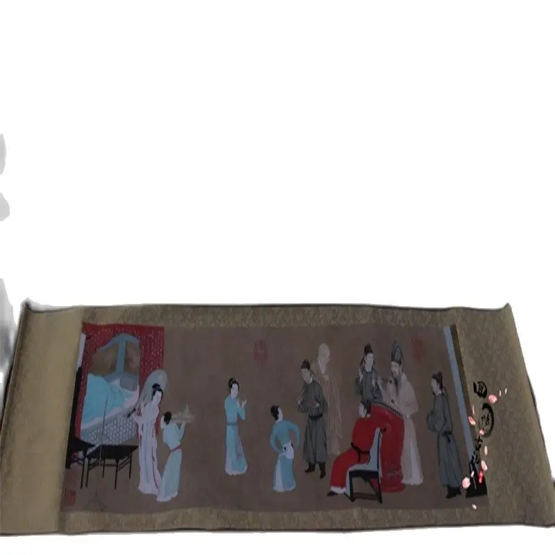 Китайская Картина со старым свитком и каллиграфическая картина - купить по