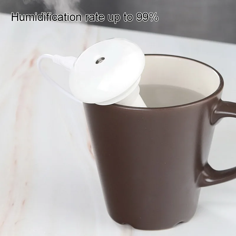 USB портативный увлажнитель воздуха Алмазный флакон диффузор тумана для дома и