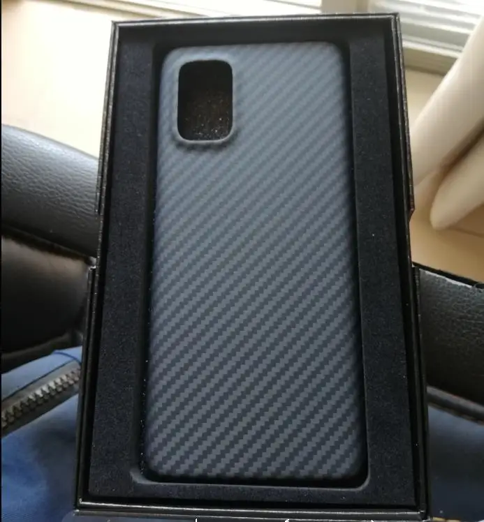 

100% real aramid Carbon fiber case For oneplus 8T phone bumper shell