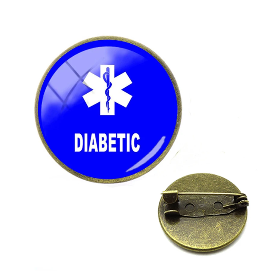 Броши для диабета медицинский знак оповещения брошь стоматолога подарок врача