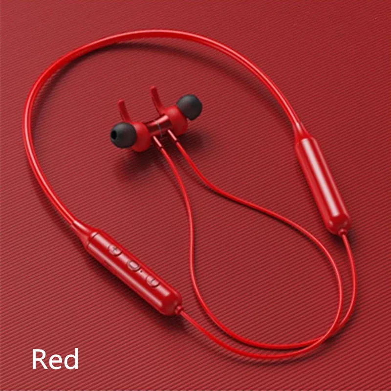 

HOT Wireless Bluetooth Earphones Magnetic Sports Running Headset IPX5 Waterproof Noise Reduction Headphones For Smart Phone