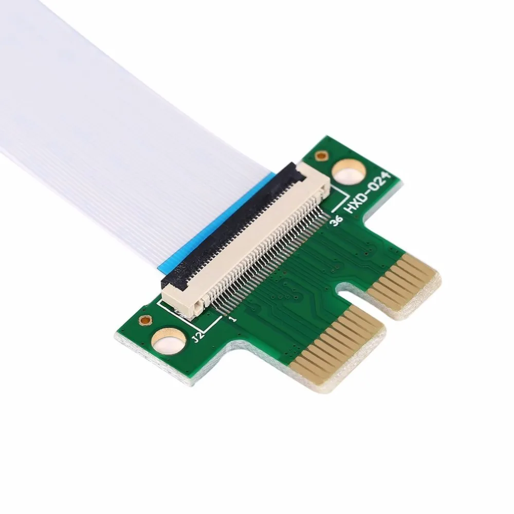 Новый PCI-E Express 1X подъемный удлинитель с одним слотом высокоскоростной кабель