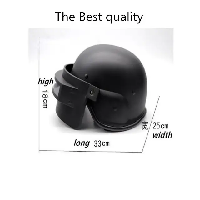 

[Funny] Hot game props PUBG helmet Jedi survival escape Special Forces Soldiers Level Three Helmet Eat chicken game cosplay toy