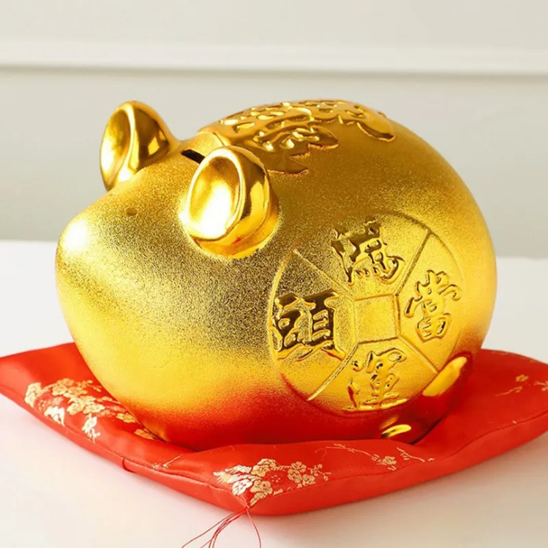 CN копилки Золотая крыса Копилка мышь банк мультфильм украшение дома фестиваль