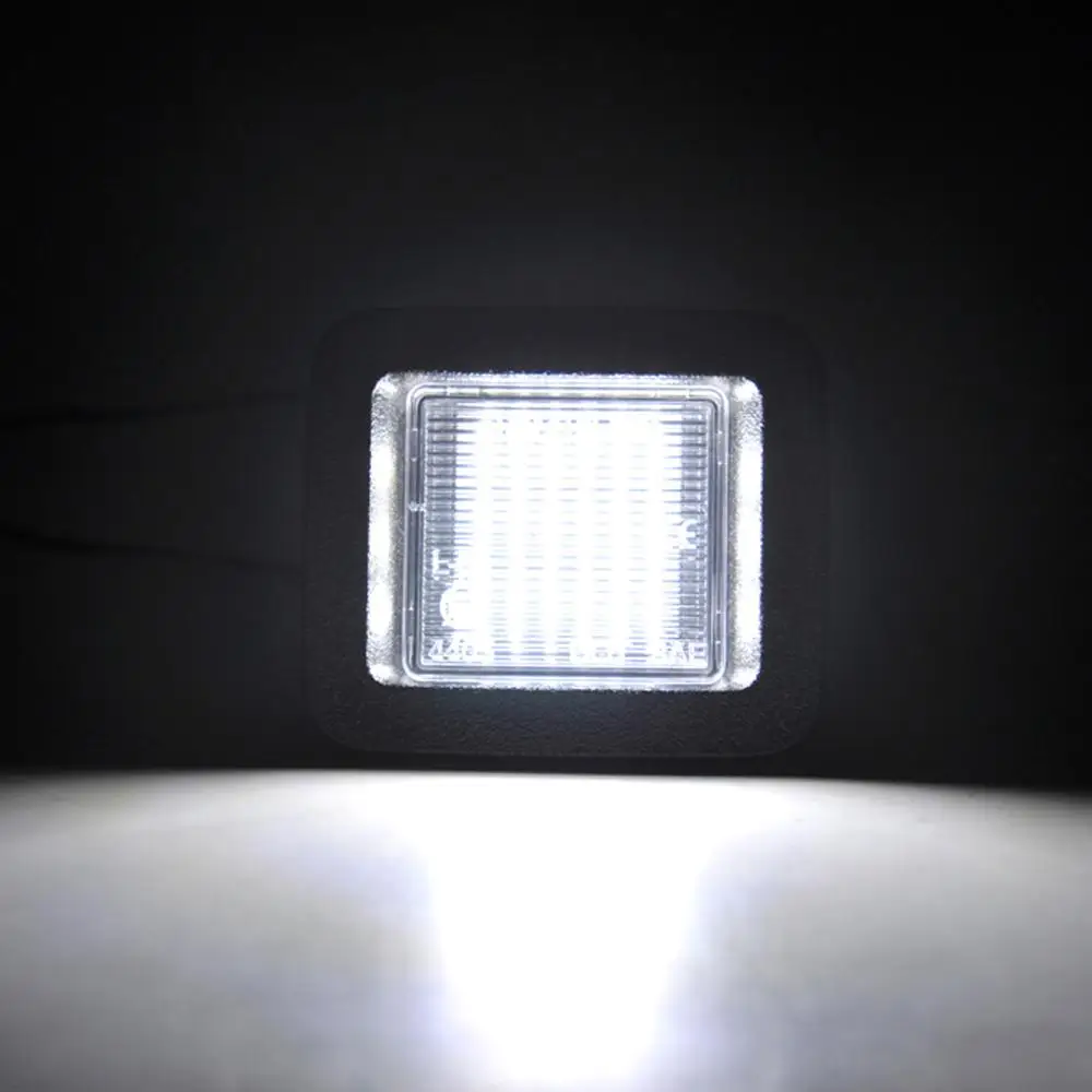 

For Ford F150 2015-2017 Car Rear White LED License Plate Light Number Plate Lamp