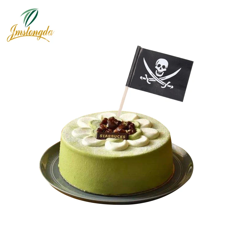 1000 шт Мини двойной нож Пиратская бумажная еда выбирает ужин Шпажки для торта кекс