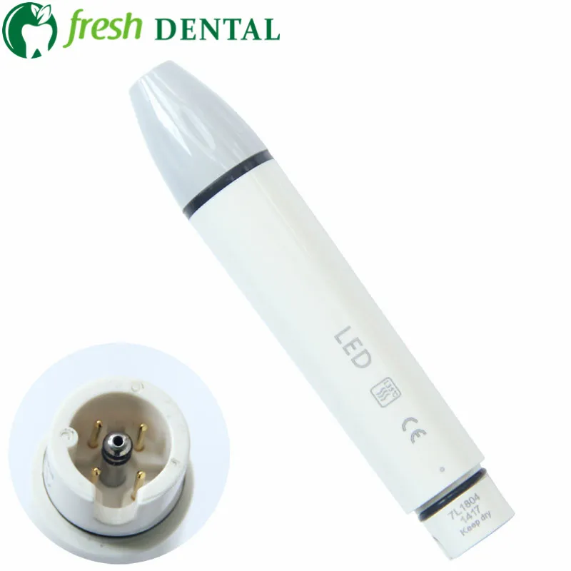 Dental Ultrasonic Scaler Handpiece With LED Ultrasonic Scaling Handle Fit Woodpecker DTE SATELEC Dental Scaler With Light H10L