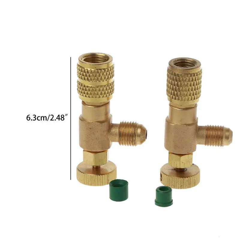 2 шт. в комплекте предохранительный клапан для Фтор жидкости R410 R22 кондиционер