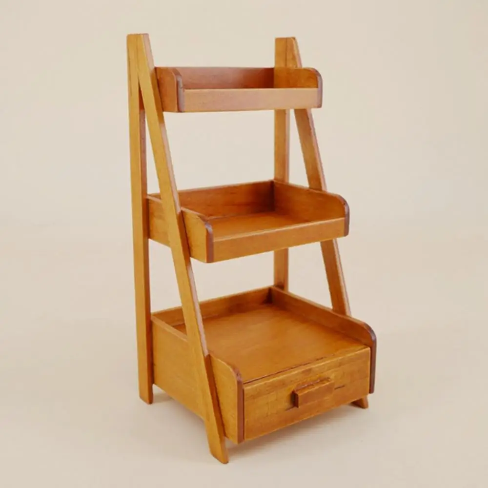 Миниатюрный Кукольный дом деревянная мебель 3D 1:12 миниатюрная милая трехслойная