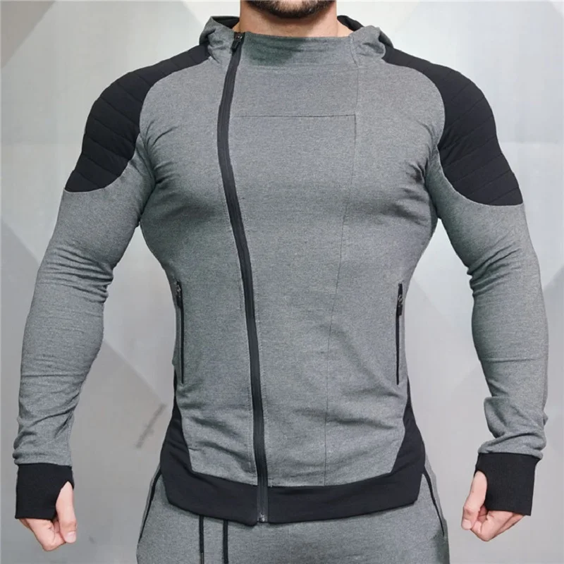 Толстовка с капюшоном мужские спортивные куртки пальто для бега спортивная