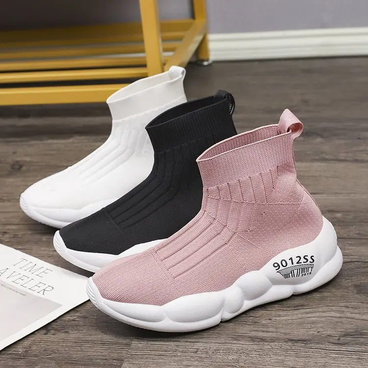 2019 Высокая помощь Женская пара Сетка Супер огонь дышащий Бег ультра легкий