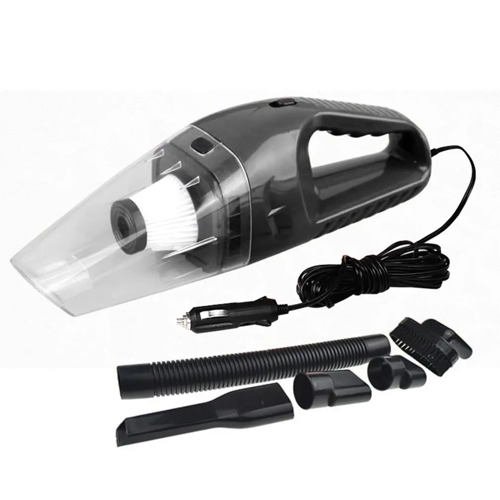 

Portable 120W 12V Car Vacuum Cleaner Handheld Mini Vacuum Cleaner Super Suction 5m Cable Wet And Dry Dual Use