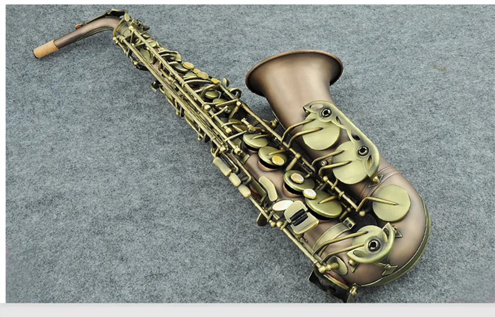 Высококачественный альт-саксофон от бренда Addie имитация античной меди E-flat Alto Sax
