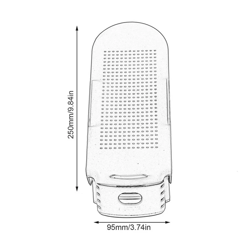1/2/3/4 шт Прочный регулируемый органайзер для обуви держатель обеспечивает