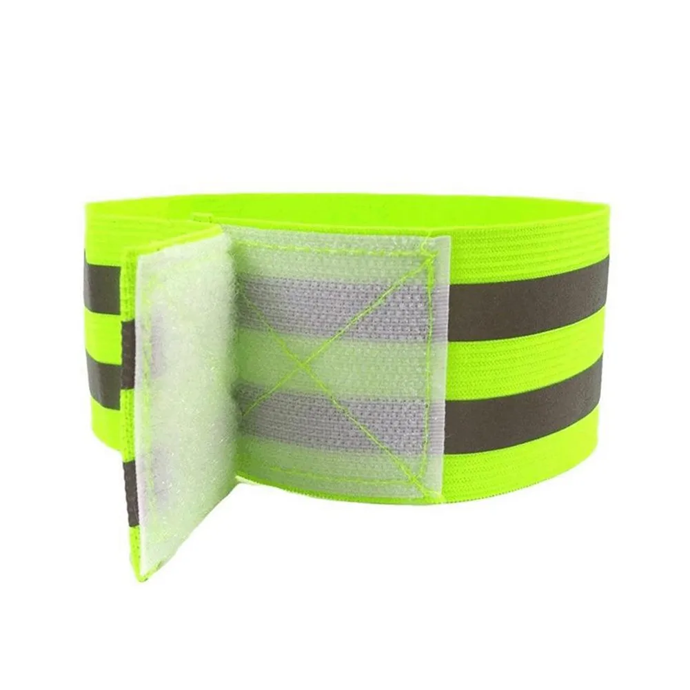 

Travel Accessories Reflective Elastic Wristband Reflective Fluorescent Hi Vis Viz Arm Bands Running Jogging Cycling Walking