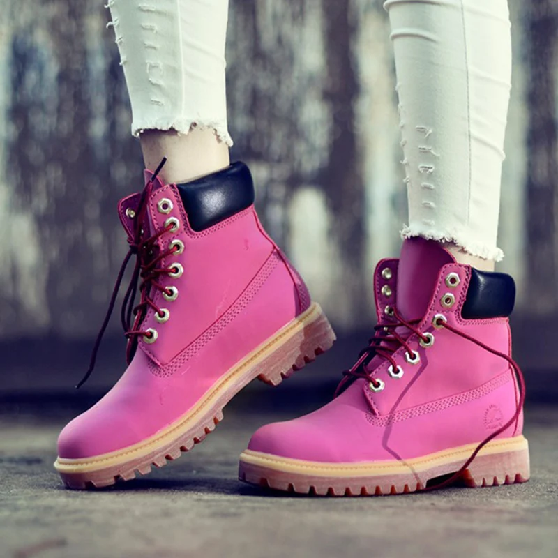 Мотоциклетные кожаные ботинки для мужчин и женщин новая трендовая Винтажная