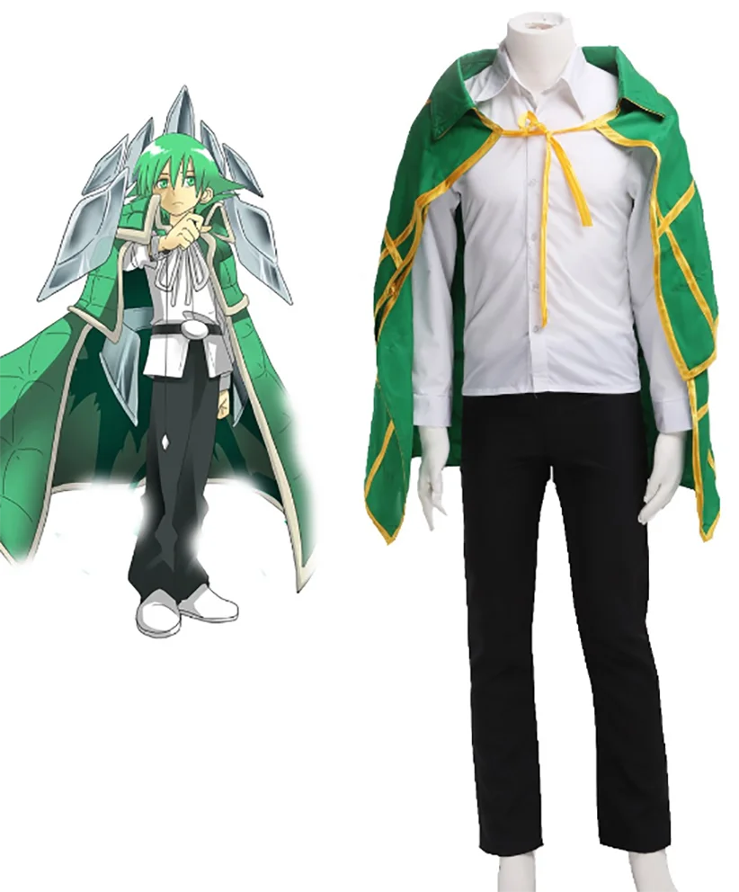 

SHAMAN KING Japanese Anime Cosplay Cos Lyserg Diethel Custom Made Halloween Party Costume