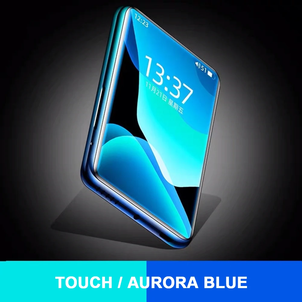 MP3 плеер с Bluetooth 4 1 2 &quotЭкран Портативный аудио/видео FM радио голос