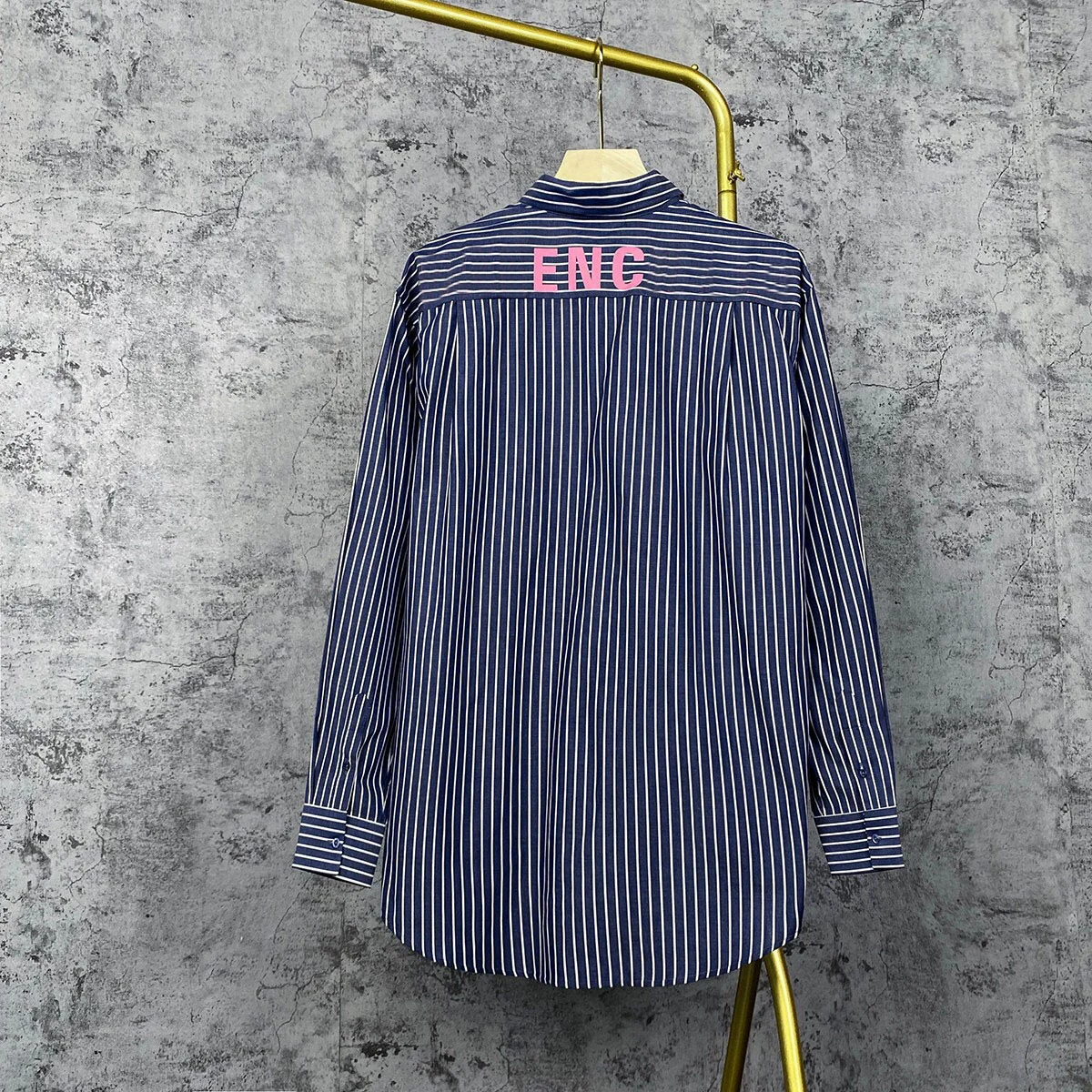 

Рубашка в полоску для мужчин и женщин, Повседневная Свободная Однотонная рубашка с принтом, весна-осень 2021