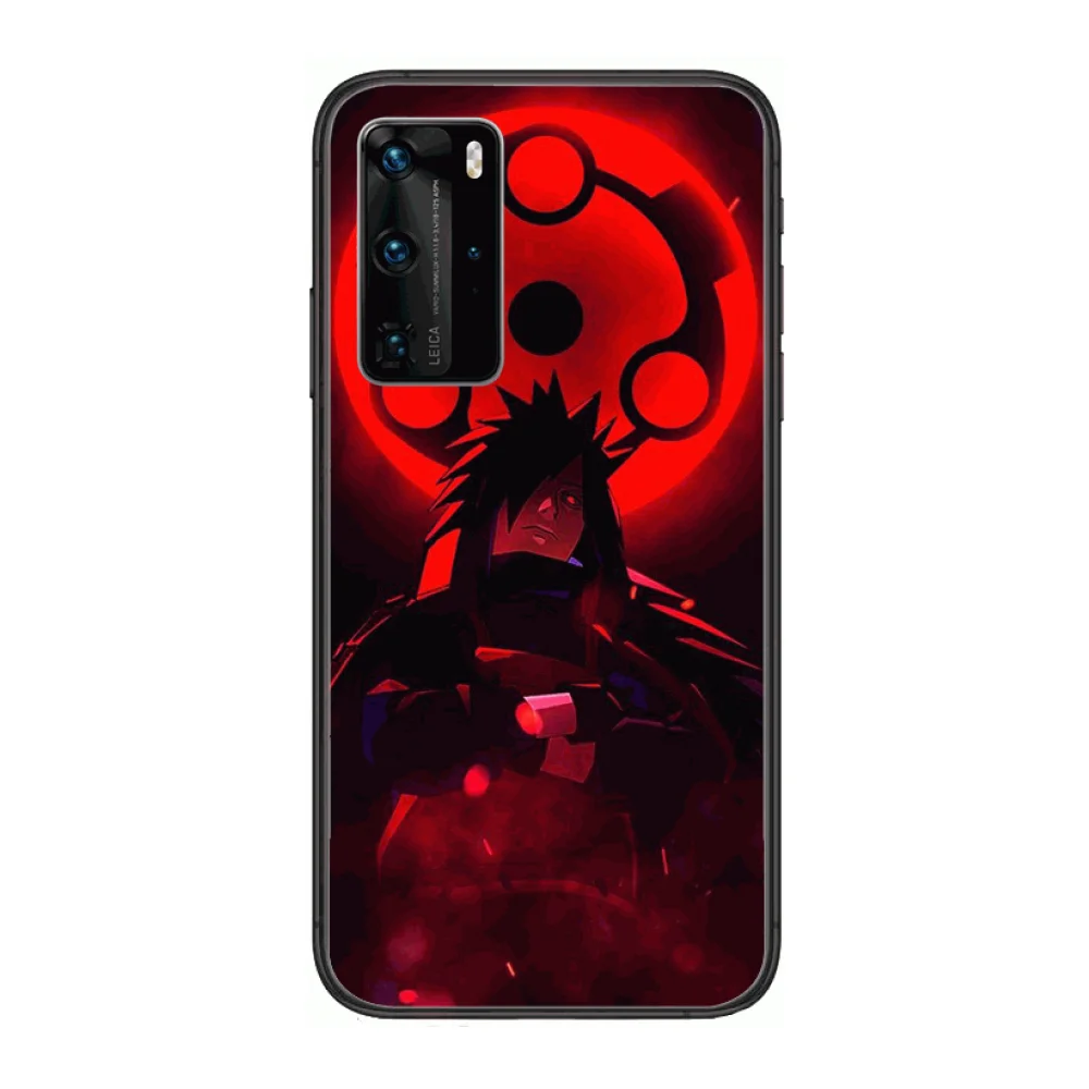 

Naruto plus mobile phone case Frosted drop protection Phone Case For Huawei P 40 30 20 10 Lite Smart Z Pro Black Etui Coque Pain