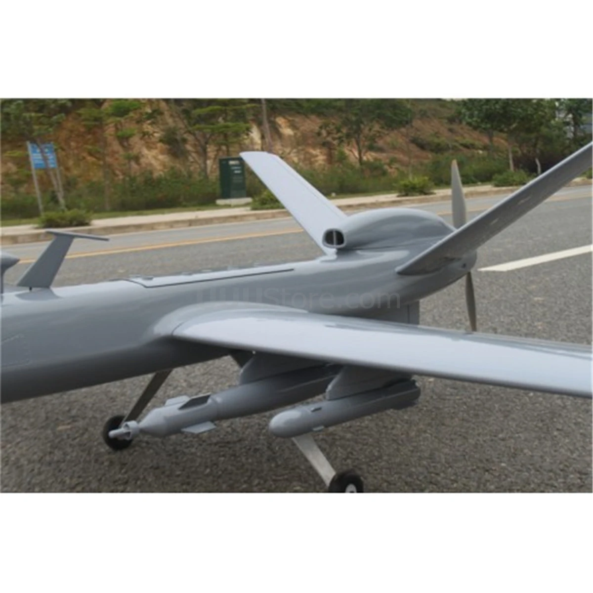 MQ 9 UAV Scale Predator из стекловолокна/конструкция Balsa FPV/UAV композитная платформа MQ9 Набор