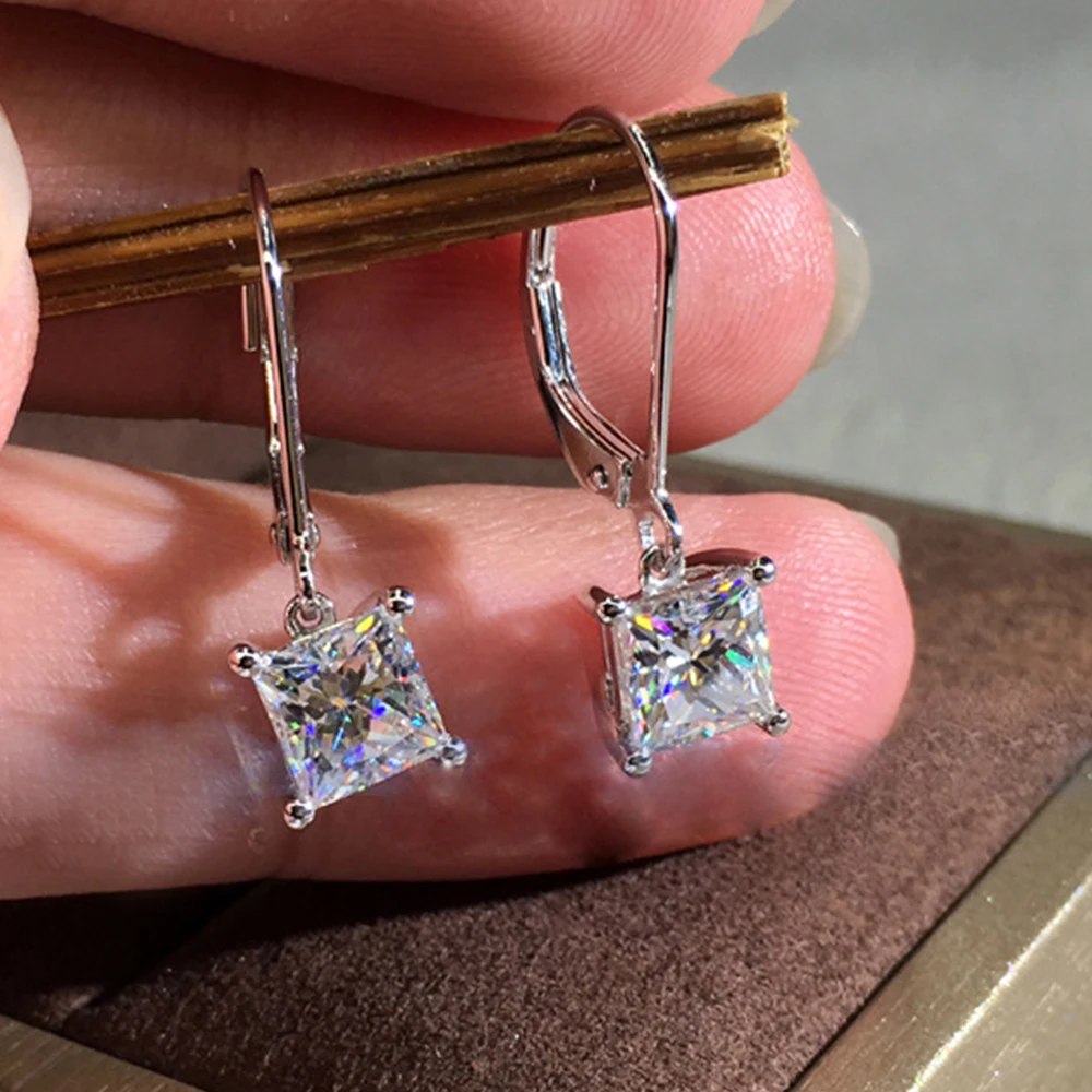 Женские Висячие серьги с кристаллами 2020 Подарочные ювелирные изделия в